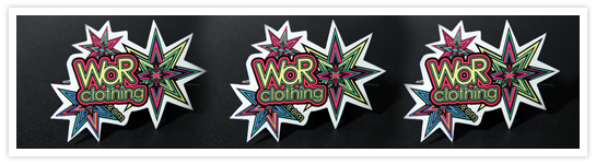 White Vinyl Stickers